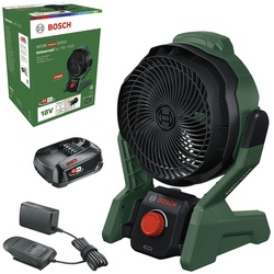 BOSCH HOME & GARDEN Standventilator „UniversalFan 18V-1000“ Ventilatoren inkl. Akku und Ladegerät grün Standventilatoren