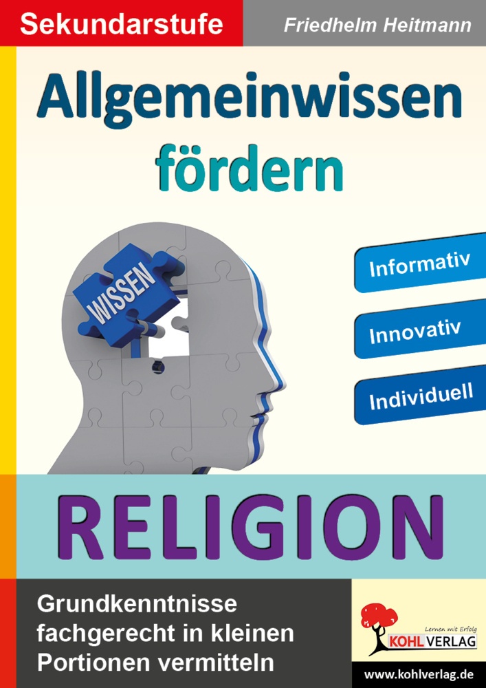 Allgemeinwissen Fördern / Allgemeinwissen Fördern  Religion - Friedhelm Heitmann  Kartoniert (TB)