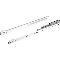 Hettich Schubladenschiene 500 mm 2 Stück grau/weiß