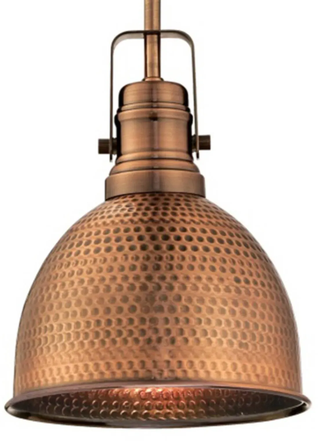 Westinghouse Hängelampe 6103840, dimmbar, kupfer, für Wohn- / Esszimmer, Metall, Industrielles Design, Pendelleuchte - 20 cm - 20 cm - 25 cm