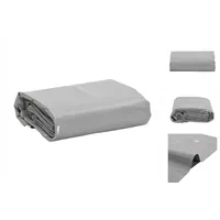VidaXL Abdeckplane Grau 5x5 m 650 g/m2