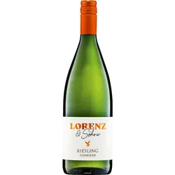 18er Set Lorenz Riesling Feinherb 1 Liter 2023 - Versandkostenfrei!