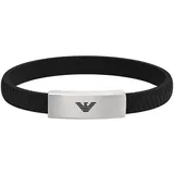 Emporio Armani Armband Schwarz EGS2996040 Größe 18,5-19,5