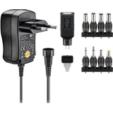goobay 3-12V Universal-Netzteil inkl. 1 USB- und 8 DC-Adapter - max. 7,2 W und 0,6 A