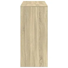 vidaXL Bartisch mit Regal 124 x 46 x 103,5 cm Braun