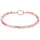 TAMARIS Charm-Armband Edelstahl mit Naturstein beige 18,5 cm