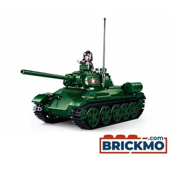 Sluban Model Bricks Sowjetischer Panzer Z34-85 M38-B0982