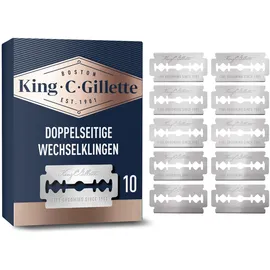 Gillette King C. Gillette Rasierklingen 10 St.