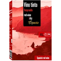 Vino Tinto Tempranillo 5-Liter Bag-in-Box trocken, Rotwein 2022