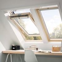 VELUX Dachfenster GGL 3069 Schwingfenster klar lack ENERGIE Hitzeschutz, 94x140 cm (PK08)