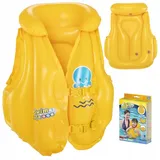 Bestway Schwimmweste Bestway 32034 Swim Safe ABC Schwimmweste für Kinder 3-6 Jahre