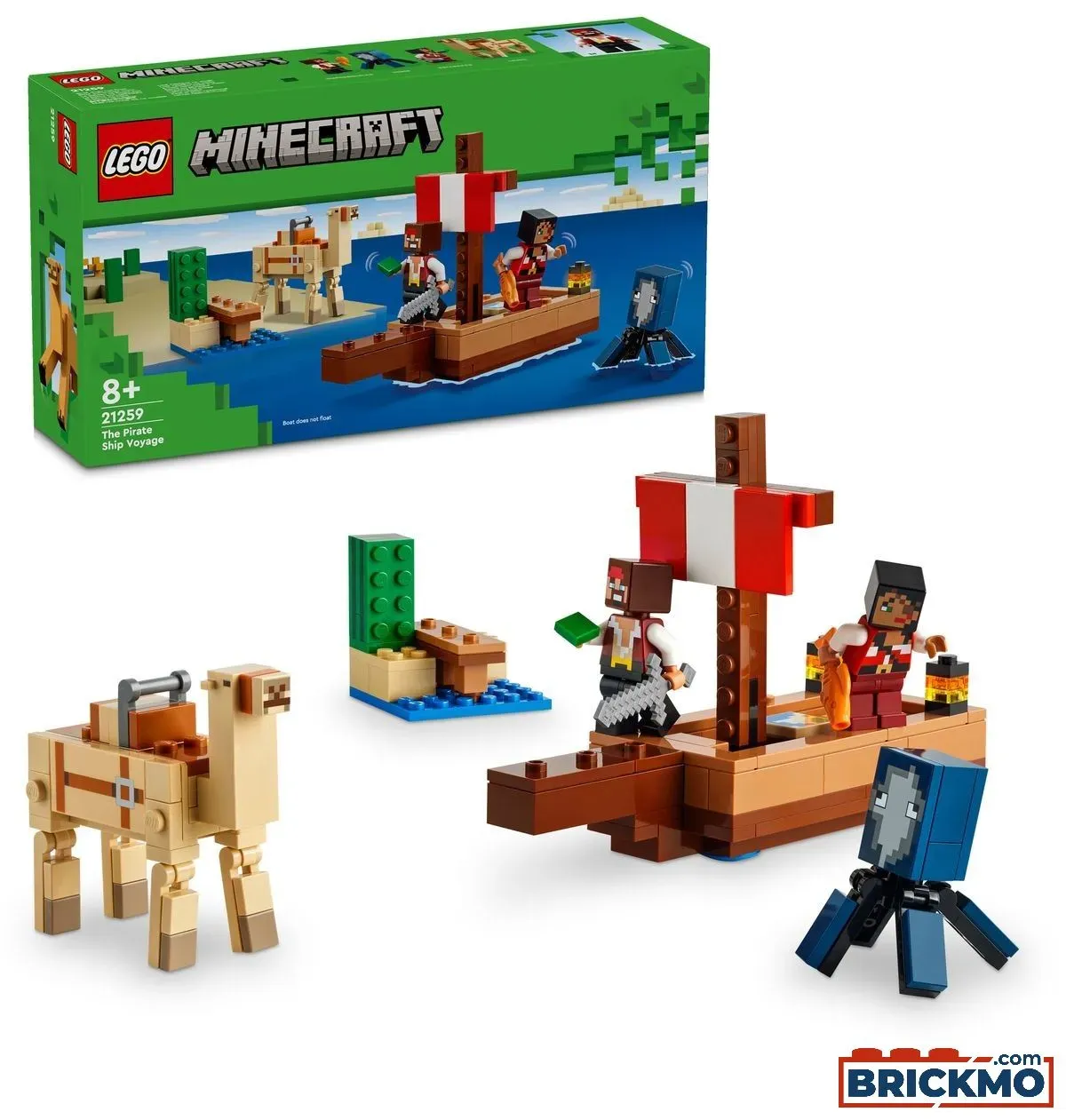 LEGO Minecraft 21259 Die Piratenschiffreise 21259