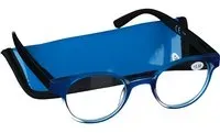 pharmaGLASSES® Lunettes de lecture Bleu-noir +1.00 1 pc(s)