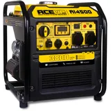 Aceup Energy 3800W Inverter Stromerzeuger, Benzin Stromgenerator Notstromaggregat Leise mit 5 Steckdosen, Intelligente Anzeige, Parallell, Eco-Modus, 4 Takt