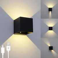 SENFAY LED Akku Wandlampe Batteriebetrieben Innen kabellos Wandleuchte mit