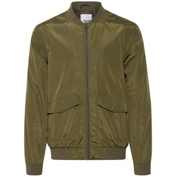 !SOLID Arlo Herren Übergangs-Jacke mit aufgesetzten Taschen Bomber-Jacke 21300586 ME 190512 Grün - M