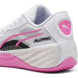 Puma All Pro Nitro Schuhe weiß pink Basketball 309689 rosa, Größe 42 1⁄2 / 42 1⁄2