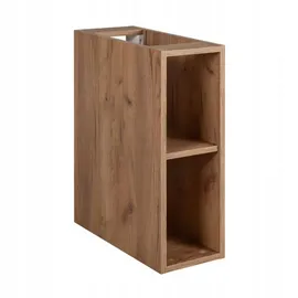 Rodan Waschbeckenunterschrank 4 Schubladen 140 x 57 x 46 cm Weiß/Gold