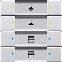 Busch-Jaeger Tastsensor 4/8fach Multifunktion 6127/02-83