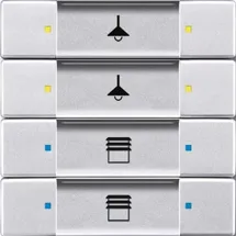 Busch-Jaeger Tastsensor 4/8fach Multifunktion 6127/02-83