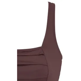 LASCANA Badekleid Damen braun Gr.48 Cup C