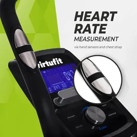 VirtuFit iConsole Total Fit Ergometer Crosstrainer - Schwarz