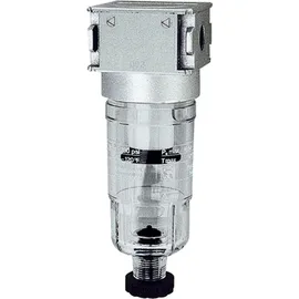 Riegler Filter »multifix-mini «, mit PC-Behälter, 5 μm, BG 0, G 1/8