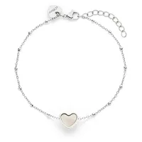 s.Oliver Armband mit Herz-Detail Silber 21