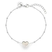 s.Oliver Armband mit Herz-Detail Silber 21