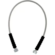 ich-zapfe Hochdruckschlauch - CO2 für Wandarmatur - 1m - 2 x Sechskantmutter