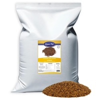 Lyra Pet® 25 kg Leinsamen | Reich an Omega-3-Fettsäuren, Ballaststoffen & Proteinen | Ergänzungsfutter für Wildvögel & Kleinnager | Nährstoffreiches, Ganzjähriges Vogelfutter | Ideal für Streufutter