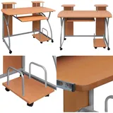 Vidaxl - Computertisch Braun 110x52x88,5 cm Holzwerkstoff - Bürostuhl - Schreibtisch - Home Office - Arbeitsplatzgestaltung - Laptoptisch - Home &
