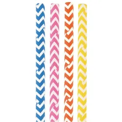 MONOUSO - Trinkhalme aus Paper Farben Ø8mm 40cm (50 Stück)