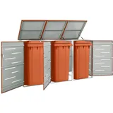 vidaXL, Gartenhaus + Gartenschrank, Rey