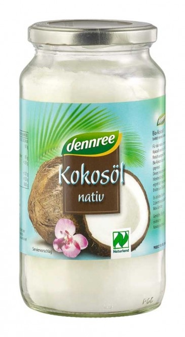 dennree Kokosöl nativ bio 950ml