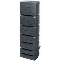 4rain Slim Wood Decor Wandtank 350 l graphitgrau