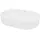 ECD Germany Oval Aufsatzwaschbecken 60,5 x 38 x 12,5 cm