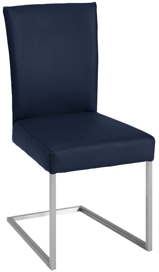 Musterring Freischwinger Nova N1014 Leder Blau