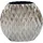 FineBuy FineBuy, Vase Vase Tischvase 33,5cm Aluminium Design Alu Blumenvase Wohndeko Rund Handmade