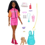 Barbie Outdoor-Abenteuer Modepuppe Brooklyn (JJV60)