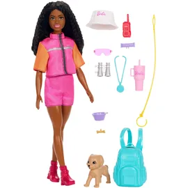 Barbie Outdoor-Abenteuer Modepuppe Brooklyn (JJV60)