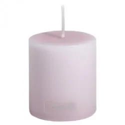Sovie CANDLES Stumpenkerze in Rosa Ø 50 mm x H 60 mm - Brenndauer ca. 16 Std.