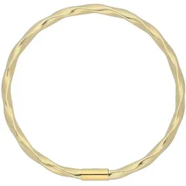 Firetti Armreif »Schmuck Geschenk Gold 585 Armschmuck Armband Goldarmband Fantasie«, gelb
