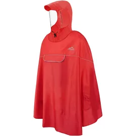 normani Outdoor Sports Regenponchos Damen Rot 3XL