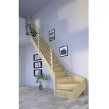 starwood treppen Raumspartreppe Korfu 84 cm Holz