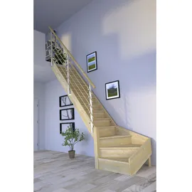 starwood treppen Raumspartreppe Korfu 84 cm Holz