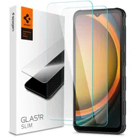 SPIGEN EZ Fit Gehärtetes Glas Clear Displayschutzfolie Samsung Galaxy Xcover 7/7 Pro 2-Pack