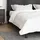 vidaXL 2-in-1 Bettdecke Weiß 220 x 200 x 10 cm Polyester