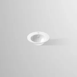 Alape Einbaubecken EB.K400H, rund Ø 40,0cm, weiß, 2003200000