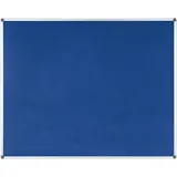 Bi-Office Pinnwand MAYA 150,0 x 120,0 cm Textil blau